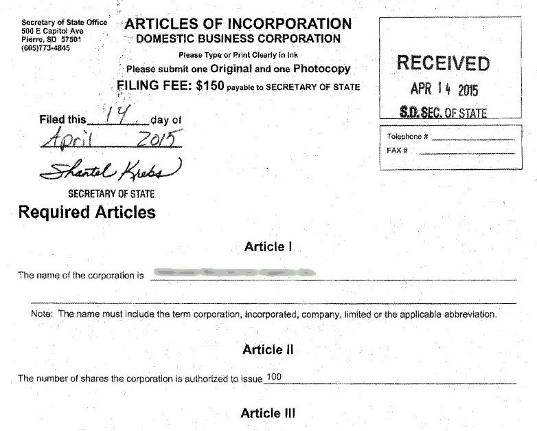 南科達他州稅務